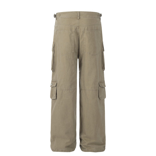 Pantalones Cargo Multibolsillos Americanos para Hombre - Image 2