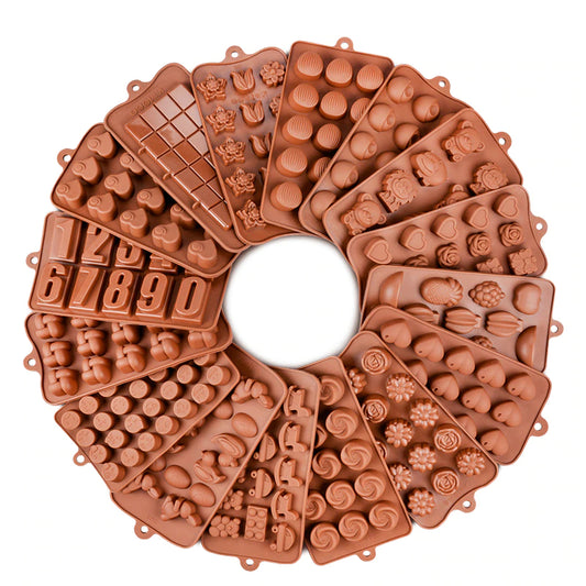 Molde de Silicona para Chocolate 29 Formas - Herramientas Antiadherentes para Repostería - Image 2