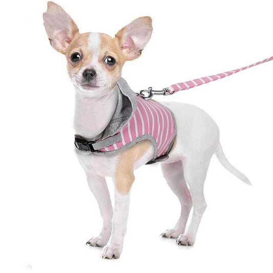 Chaleco arnés para gato con capucha para paseos - Image 2