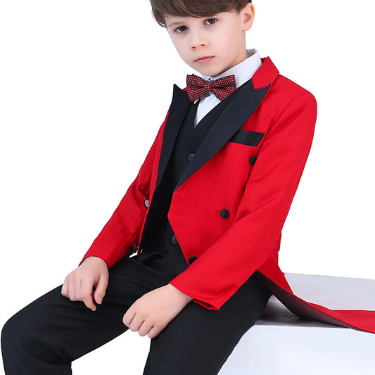 Traje de Esmoquin Infantil Premium para Presentaciones y Eventos Formales - Image 2