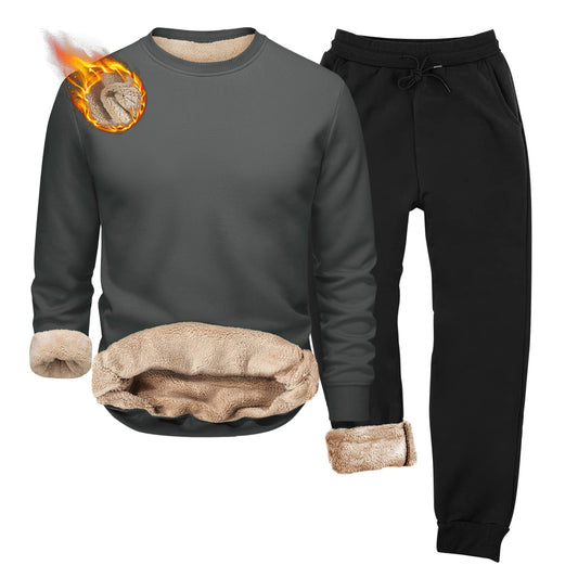 Conjunto Deportivo de Sudadera y Pantalón Acolchado Estilo Europeo - Image 2