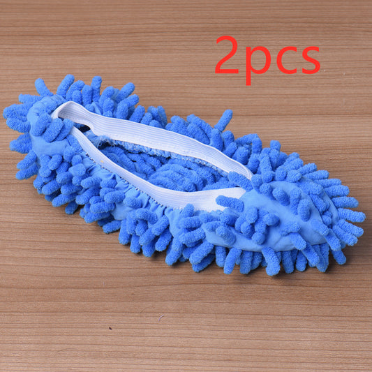 Set de 2 Pantuflas Limpieza Microfibra - Mopa Zapatos Multiusos - Image 2