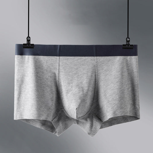 Calzoncillos Boxer Seamless de Seda Helada con Borde Plateado para Jóvenes - Image 2