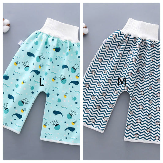 Pantalones Entrenador Nocturno Impermeable Reutilizable para Bebés Niños y Niñas - Image 2