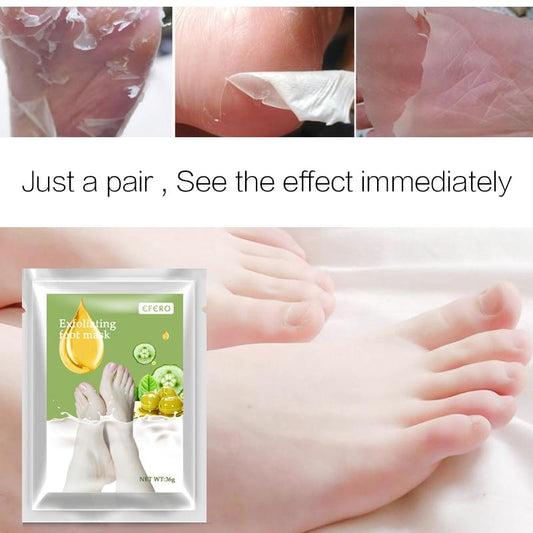 Mascarilla Exfoliante para Pies con Aloe Vera - Calcetines Peladores Regeneradores - Image 2