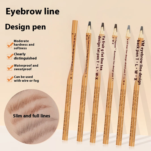 Lápiz de Cejas con Posicionador - Diseño de Línea Waterproof Antitraspaso - Image 2