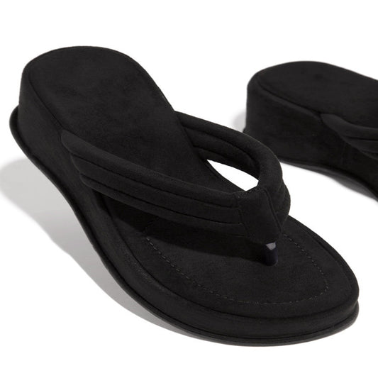 Sandalias Plataforma Antideslizantes con Tacón Medio para Playa - Image 2