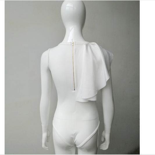 Jumpsuit Elegante con Volantes Fruncidos - Tendencia Hot Sale - Image 2