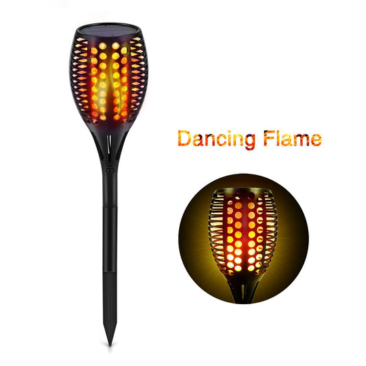 Antorcha Solar LED para Jardín - Lámpara Decorativa Impermeable 96LED - Image 2