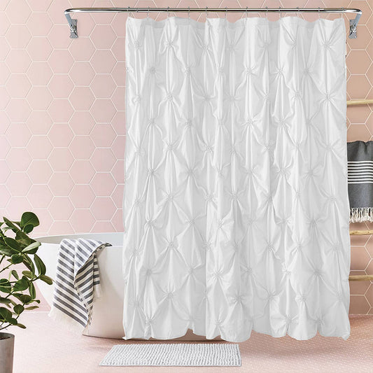 Cortina de Baño Plegable de Poliéster Premium - Image 2
