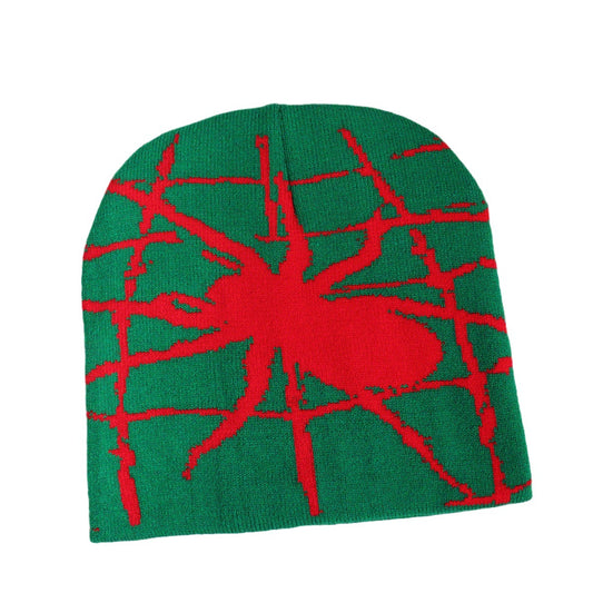 Gorro Tejido Trendy Spider Web Y2K - Image 2