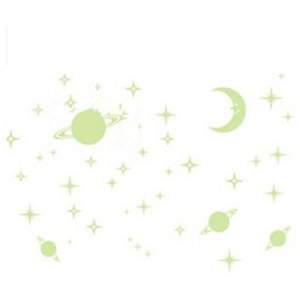 Pegatinas Luminiscentes Estrellas Luna Planetas para Decoración Infantil - Image 2