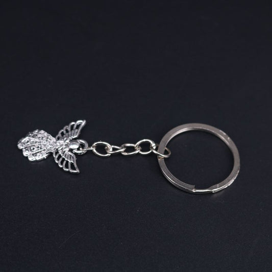 Llavero Ángel Vintage - Accesor de Metal Elegante - Image 2