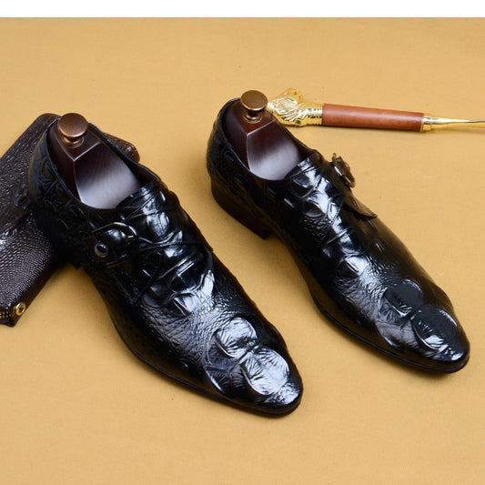 Zapatos de Cuero para Traje de Negocios Hombre - Image 2