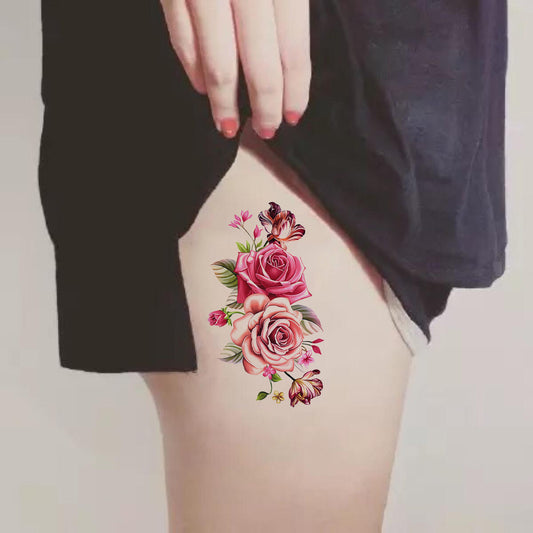 Tatuaje Corporal Grande de Flores - Image 2