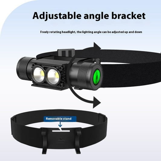 Linterna Frontal LED Recargable de Alta Potencia con Batería de Larga Duración - Image 2