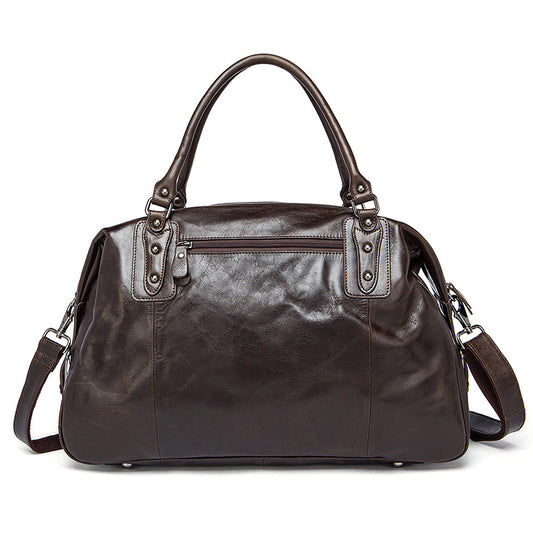 Bolsa de Viaje en Cuero Genuino - Maletín Duffel de Piel Premium - Image 2