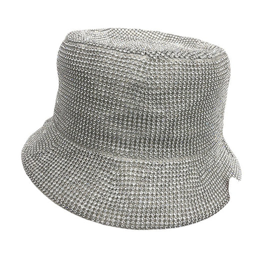 Sombrero de Pescador con Strass y Malla Brillante - Image 2