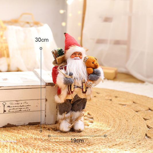 Muñecos de Peluche Navideños en Tela - Image 2