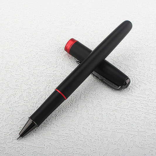 Bolígrafo Plateado Cuadriculado para Caligrafía y Negocios - Image 2