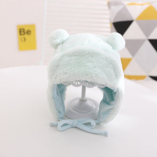 Gorro Infantil Coreano Lei Feng para Otoño Invierno - Image 2