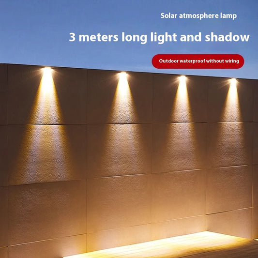 Lámpara Solar de Pared para Jardín - Image 2