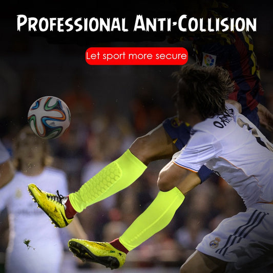 Protectores de Espinilla Deportivos con Mangas Compresivas para Fútbol y Baloncesto - Image 3