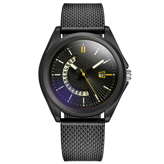 Reloj Deportivo Hombre Acero Inoxidable Luminoso con Calendario y Filtro Luz Azul - Image 2