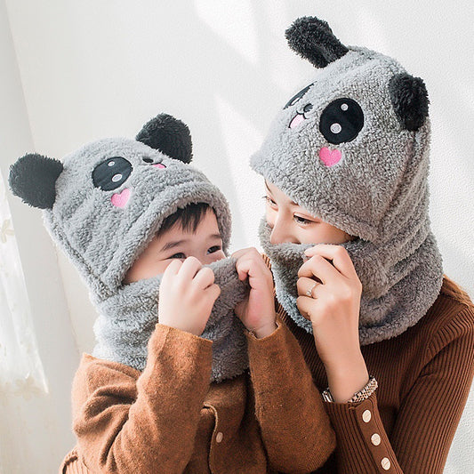 Gorro Bebé Invierno con Protección de Oídos - Diseño Panda Adorable - Image 2