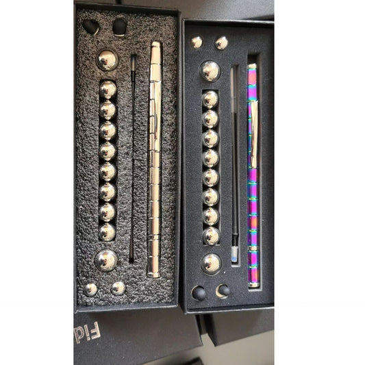 Bolígrafo Magnético de Tecnología Negra - Juguete Desestresante Multifuncional - Image 2