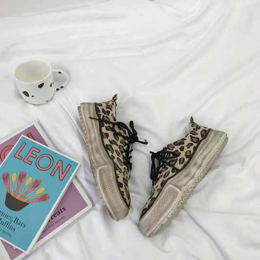 Zapatillas Casuales con Estampado de Leopardo - Image 2