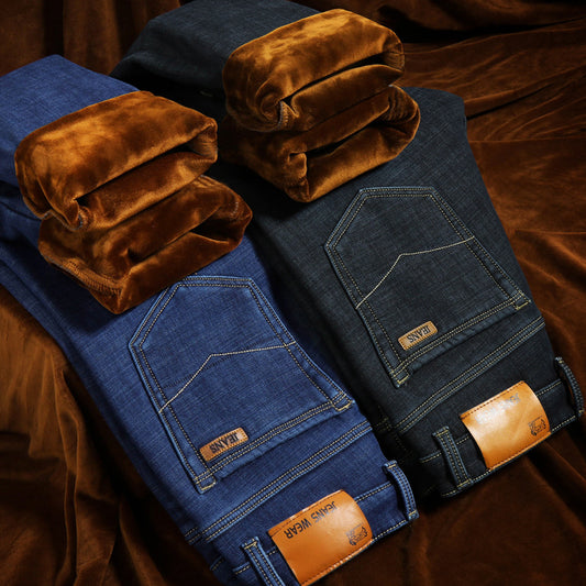 Pantalones Largos Cálidos Business Casual para Hombre - Image 2