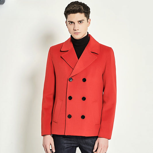 Abrigo Negro Casual para Hombre - Estilo Moderno y Versátil - Image 2