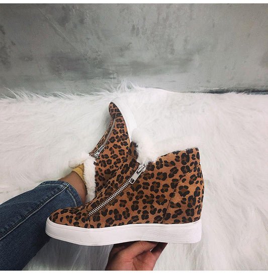 Botas Cálidas de Algodón Grueso con Suela Plana para Mujer - Image 2