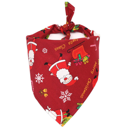 Pañuelo Triangular para Perros con Estampado Navideño - Image 2