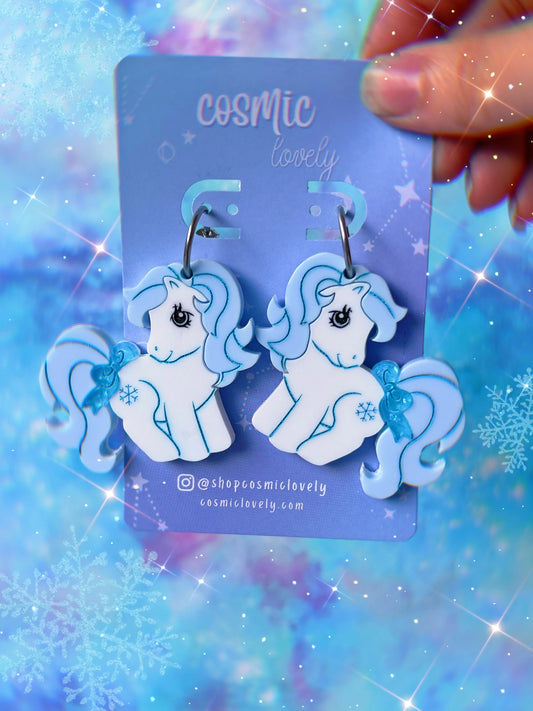 Winter Pony Earrings - Tekeno