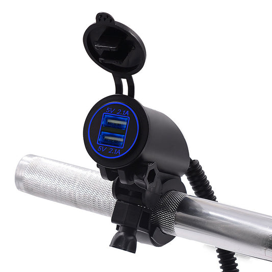 Cargador Dual USB 4.2A para Auto, Moto y ATV 12V/24V - Image 2