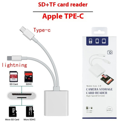 Adaptador Universal USB-C con Lector de Tarjetas de Memoria - Image 2