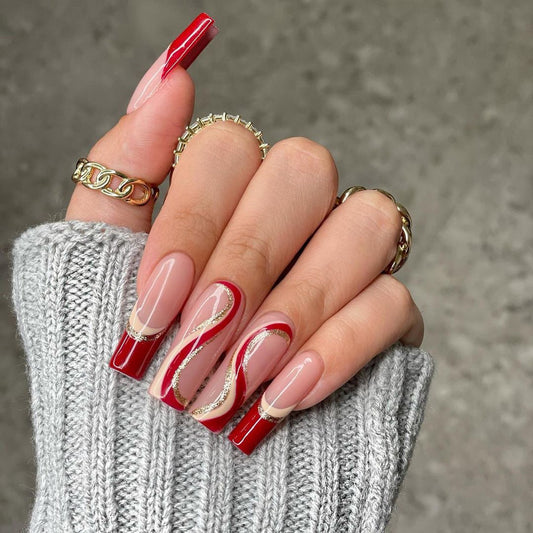 Esmalte de Uñas Cheerilee Rojo Francés Efecto Ondulado - Image 2