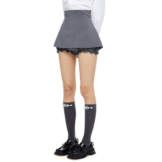 Pantalón Falda Ajustado de Verano para Mujer - Diseño A-Line Envolvente - Image 2