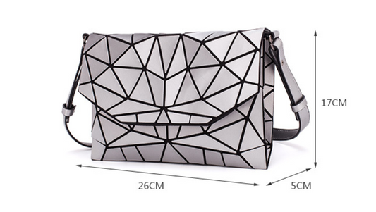 Bolsa Cuadrada Lingge de Hombro - Versátil y Elegante - Image 2