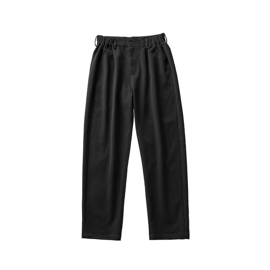 Pantalones de Vestir Rectos Minimalistas en Color Sólido para Hombre - Image 2