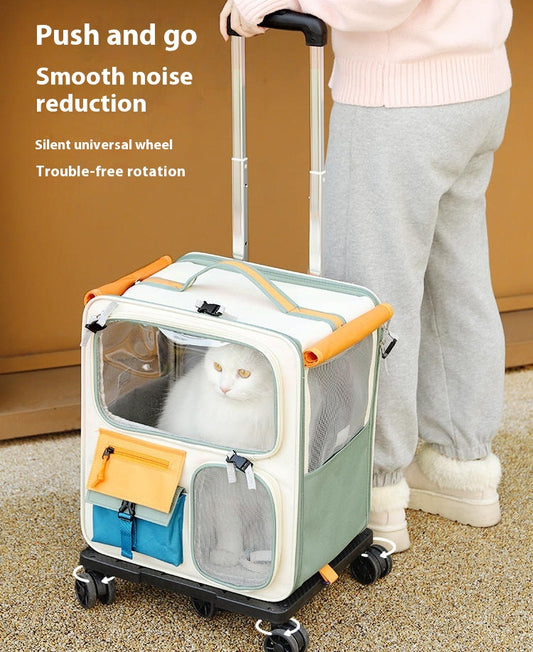 Mochila Transportadora Portátil para Gatos y Mascotas - Image 2