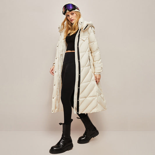 Abrigo Hoodie Ajustado Cortavientos para Mujer - Image 2