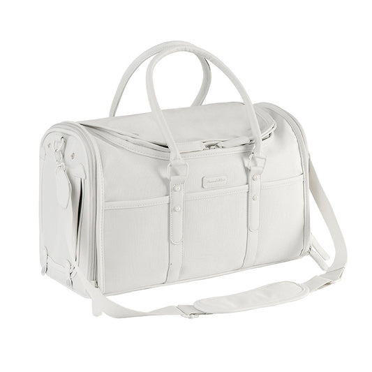 Bolsa Portátil para Mascotas en Cuero - Transpirable y Plegable - Image 2