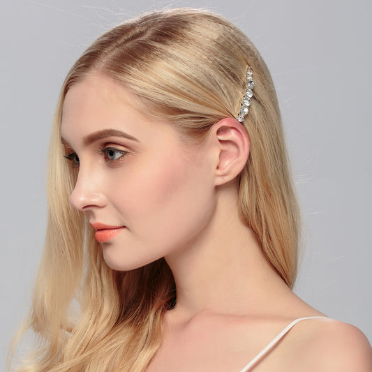 Pasador de Cabello Lujo Diamantado para Flequillo Deshilachado - Image 2