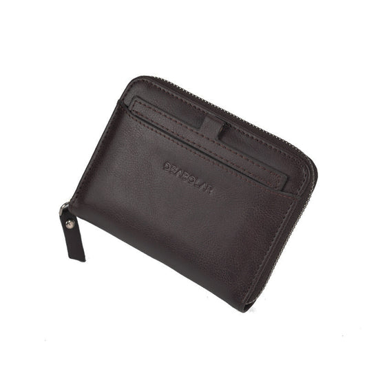 Billetera Retro Multiusos de Cuero PU Impermeable con Monedero y Clip - Image 2