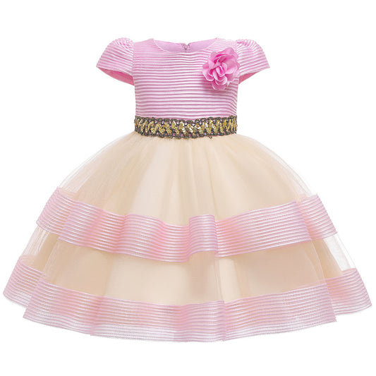 Falda Tutú de Malla con Lentejuelas para Niñas - Image 2