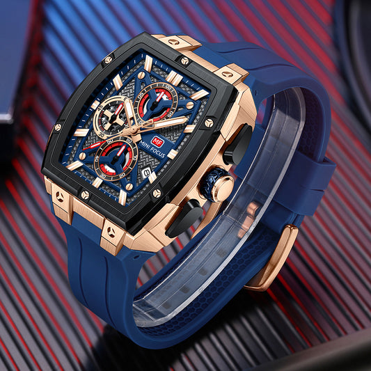 Reloj Hombre Arc Espejo Multicapa Hueco - Image 2