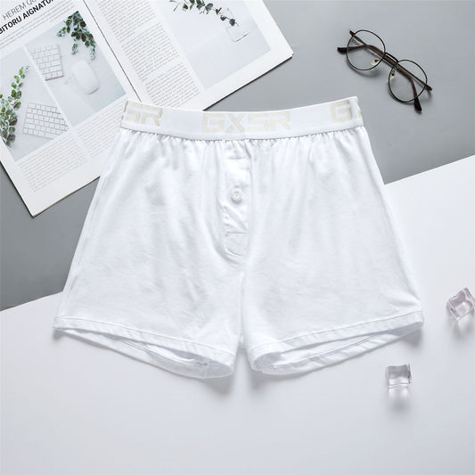 Pantalones de Casa Hombre Cintura Baja Algodón Puro Transpirable - Image 2